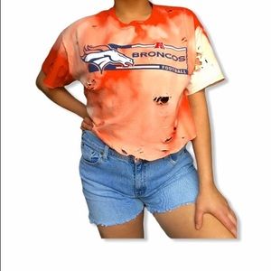 Broncos crop top